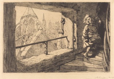 I tetti di Saint-Severin da Auguste Lepere