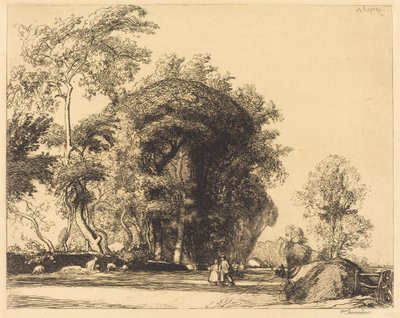 Il sentiero da St.-Gilles, St.-Jean-de-Monts da Auguste Lepere