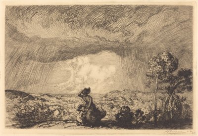 Tempesta sulla duna, Vandea da Auguste Lepere
