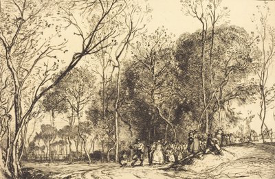 Estate a Saint-Martin, il passato nuziale da Auguste Lepere