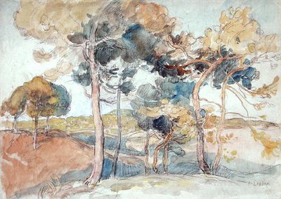 I grandi alberi da Auguste Lepere