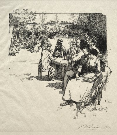 Ballo al Point-du-Jour da Auguste Louis Lepère