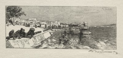 Imbarcadero a Bercy da Auguste Louis Lepère