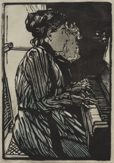 Studio a quattro mani da Auguste Louis Lepère