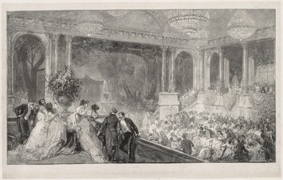 Festa alle Tuileries da Auguste Louis Lepère