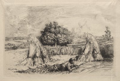 Fascine di segale, Crèvecoeur da Auguste Louis Lepère