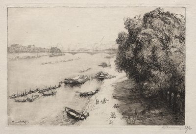 La Senna al Pont Nationale da Auguste Louis Lepère