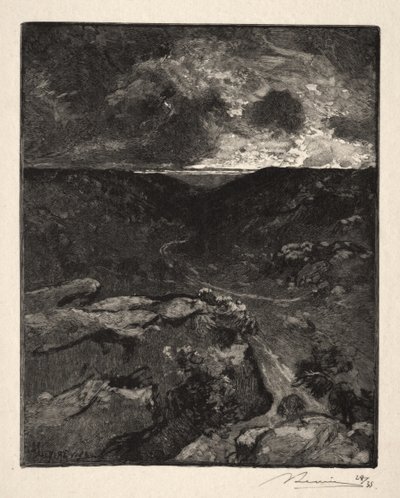 La valle di Franchard da Auguste Louis Lepère