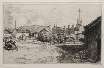 Il Calvario, St. Jean-de-Mont da Auguste Louis Lepère