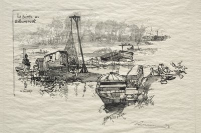 Le Point de Billancourt da Auguste Louis Lepère