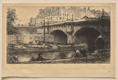 Le Pont Neuf da Auguste Louis Lepère