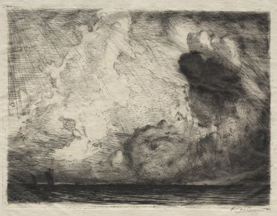 Paesaggio marino da Auguste Louis Lepère