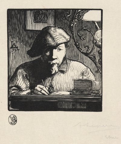 Autoritratto da Auguste Louis Lepère
