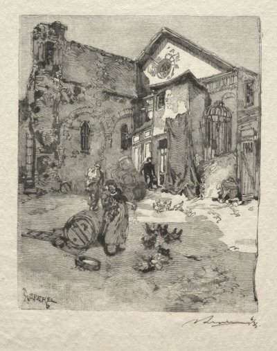 San Giuliano il Povero: Il Portale da Auguste Louis Lepère