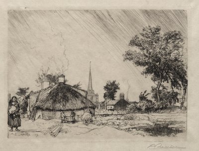 Il Temporale: St. Jean-de-Monte da Auguste Louis Lepère