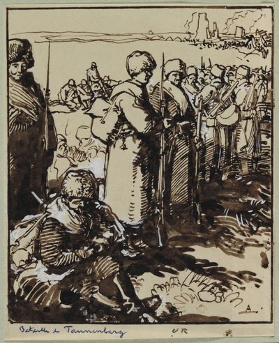 Battaglia di Tannenberg da Auguste Louis Lepère