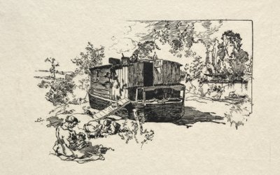 Bateau logement da Auguste Louis Lepère
