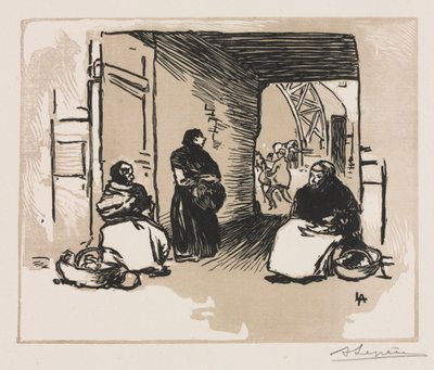 Venditori di pane, 1889 da Auguste Louis Lepère