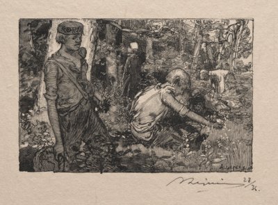 Raccolta del mughetto da Auguste Louis Lepère