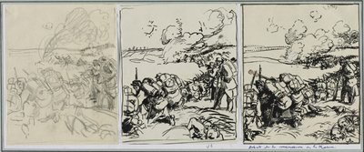 Inizio della manovra della Marna da Auguste Louis Lepère