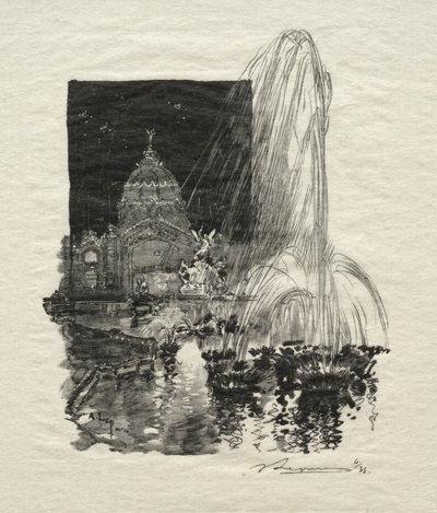 Fontane Luminose da Auguste Louis Lepère