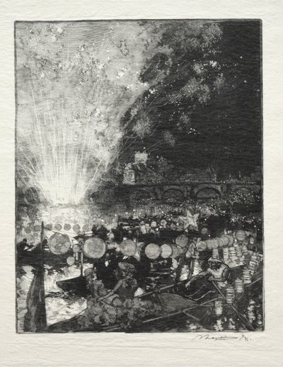 Festa Veneziana da Auguste Louis Lepère