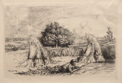 Fascine di segale, Crèvecoeur da Auguste Louis Lepère