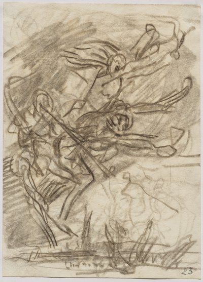 La morte e le passioni che si abbattono sulla terra da Auguste Louis Lepère