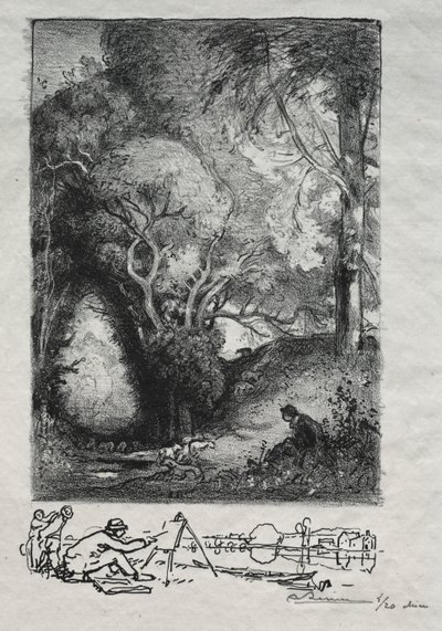 La Ravine en juin da Auguste Louis Lepère