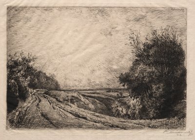 La Route de la Houssoye, 1913 da Auguste Louis Lepère