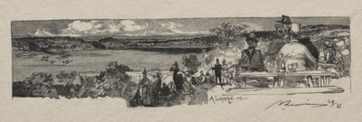 La Valle della Solle da Auguste Louis Lepère