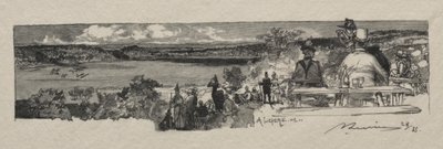La Valle della Solle da Auguste Louis Lepère