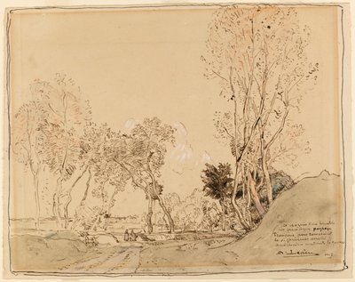 Paesaggio da Auguste Louis Lepère