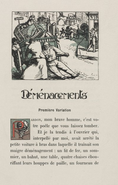 Paesaggi e angoli delle strade: Spostamento da Auguste Louis Lepère