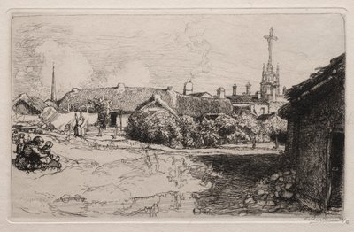 Il Calvario, St. Jean-de-Mont da Auguste Louis Lepère