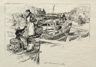 Il Mercato delle Mele, No. 1 da Auguste Louis Lepère