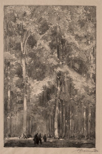 Il Mattino, incrocio dei Forts Marlotte da Auguste Louis Lepère