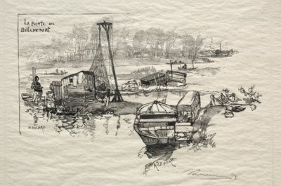 Le Point de Billancourt da Auguste Louis Lepère