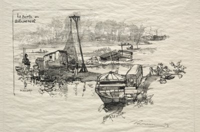 Le Point de Billancourt da Auguste Louis Lepère