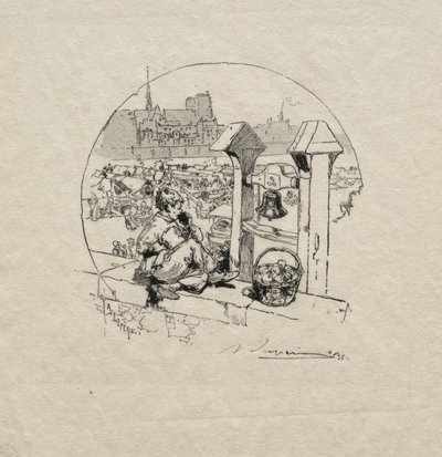 Mercato delle Mele, No. 2 da Auguste Louis Lepère