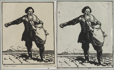 Contadino russo da Auguste Louis Lepère