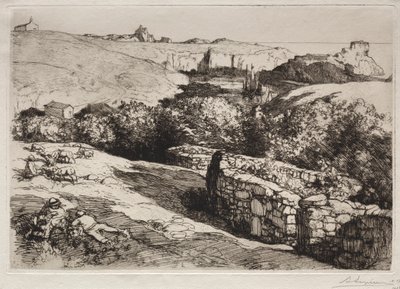 Vista del porto di La Meule, 1907 da Auguste Louis Lepère