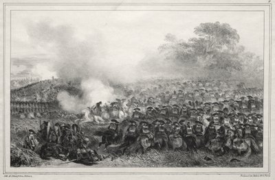Album per il 1835: Carré enfoncé... da Auguste Raffet