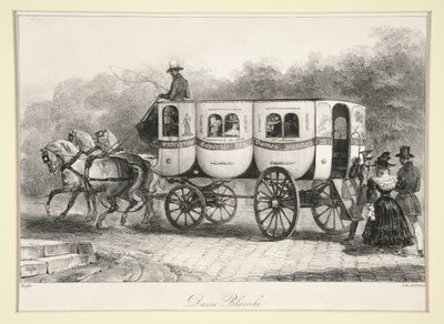 Dama bianca da Auguste Raffet