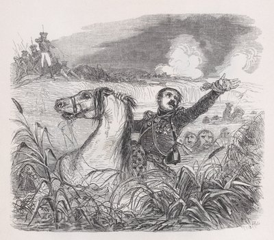 Poniatowski da Le Opere Complete di Béranger da Auguste Raffet