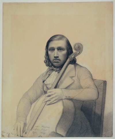 Ritratto di François George-Hainl da Auguste René Flandrin