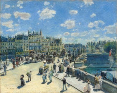 Pont Neuf, Parigi da Auguste Renoir