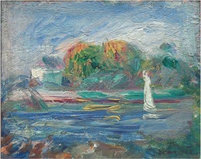 Il fiume blu da Auguste Renoir