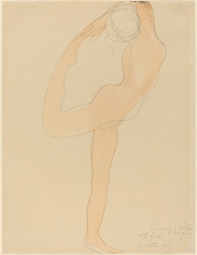 Figura danzante da Auguste Rodin