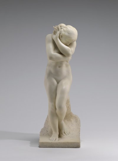 Eva, modello c. 1881, scolpito 1890-1891 da Auguste Rodin